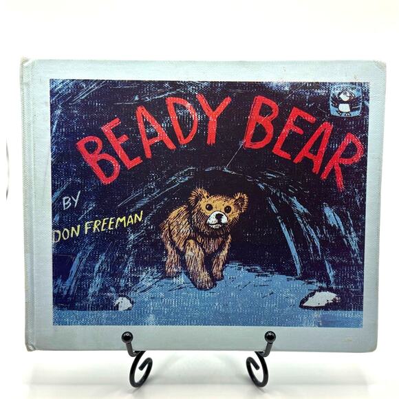 Puffin Other - Vintage 1977 Beady Bear Book by Don Freeman, HC Library Binding